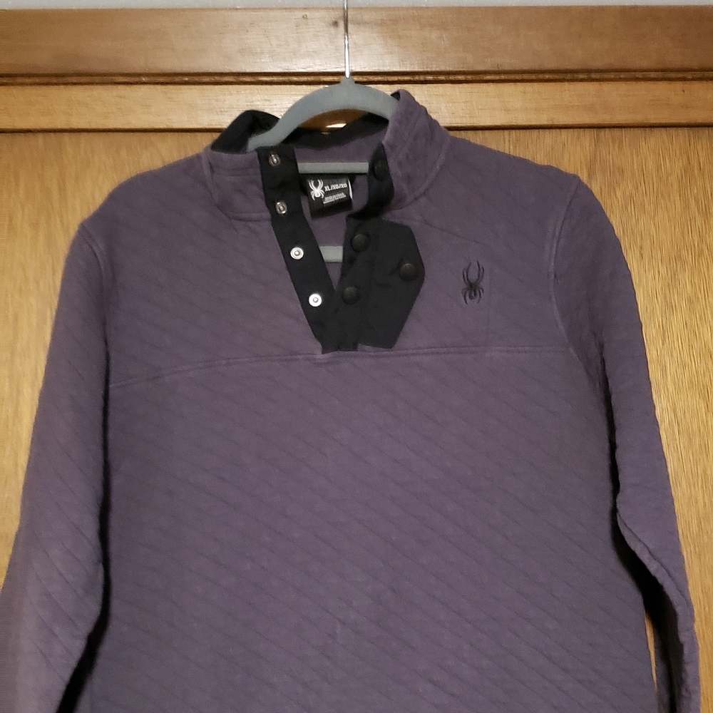 Spyder Quilt Sweatshirt